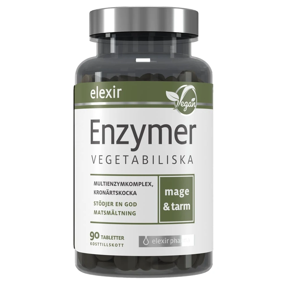Elexir Pharma Matsmältningsenzymer 90 tabletter