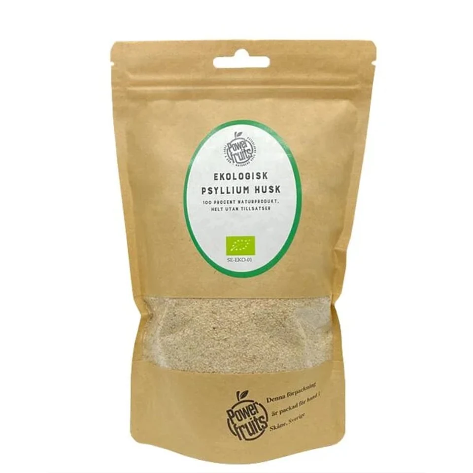 Powerfruits Ekologisk Psyllium Husk 500 g