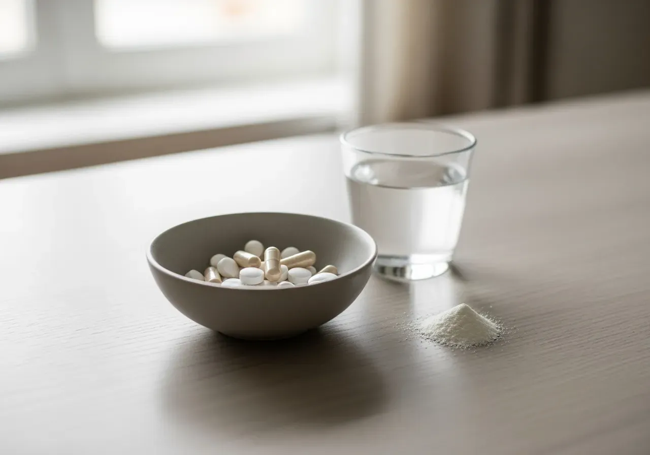 Piller och pulver för magen