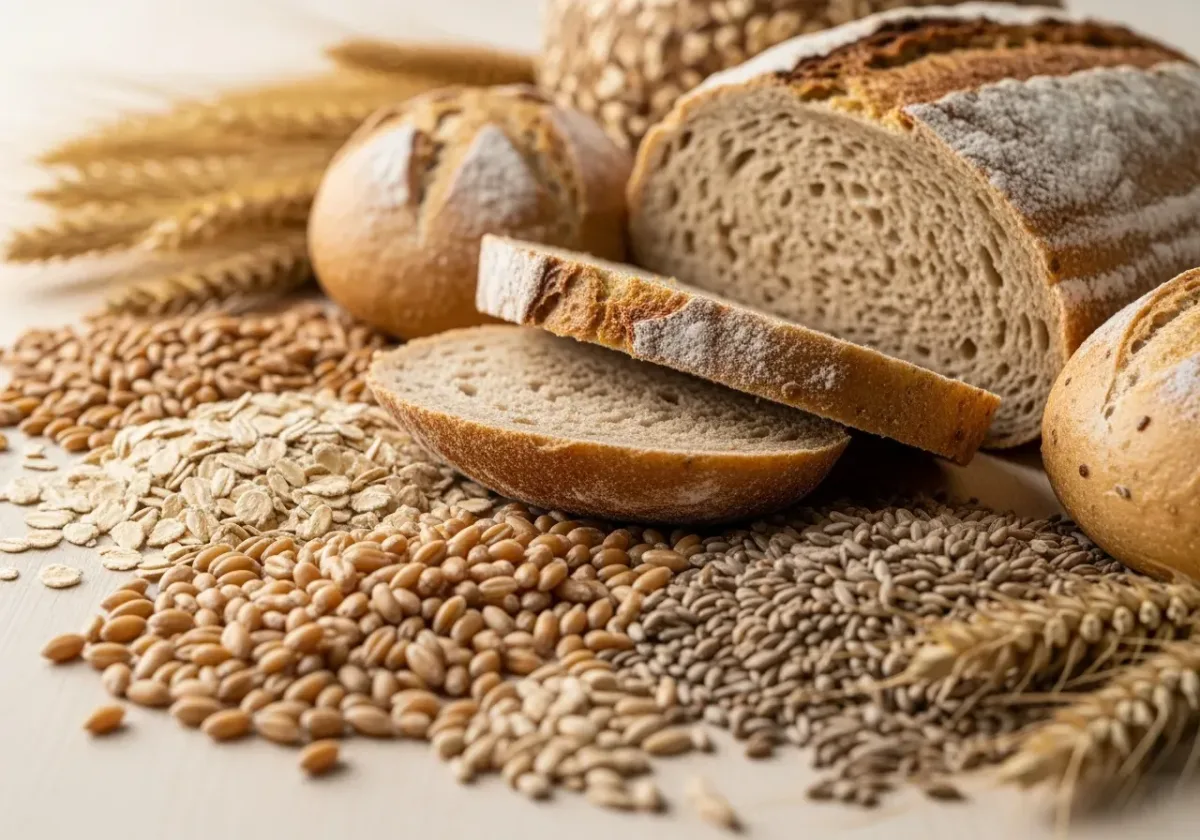 Gluten och magen – så fungerar det med ursprung, sorter och säkra val — illustration